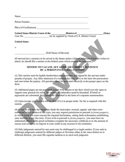 2255 motion to vacate sentence|georgia motion to vacate form.